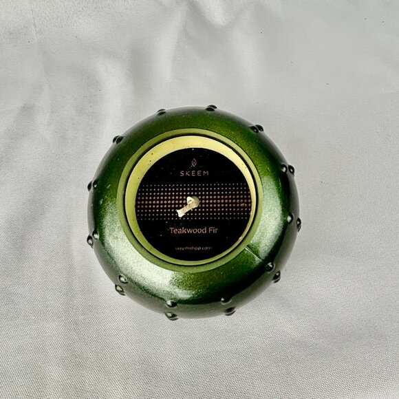 SALE! NWT SKEEM Forest Green Teakwood Fir Stacking Candles (Set of 2) - New - Picture 8 of 8